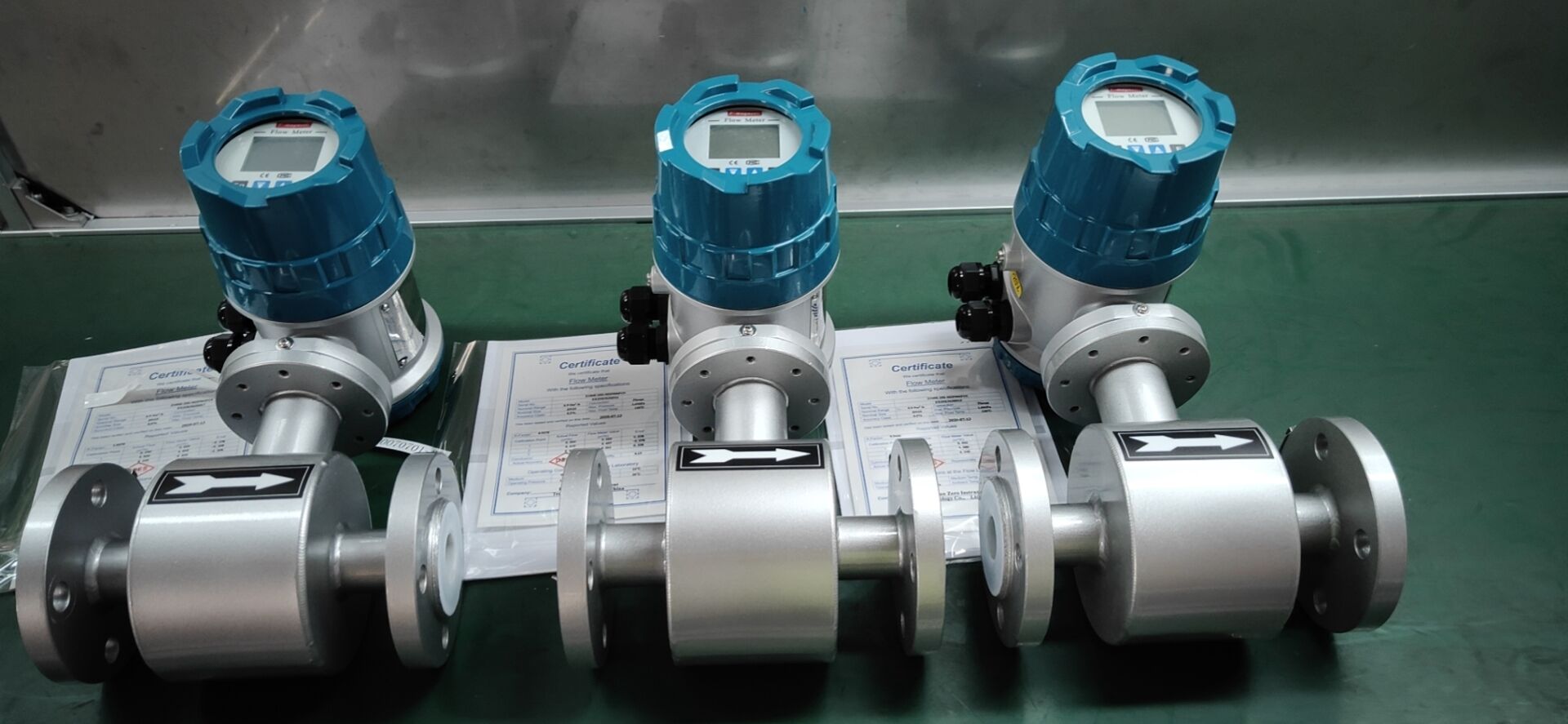 Newly design magnetic flow meters