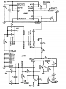 HART communication module circuit diagram