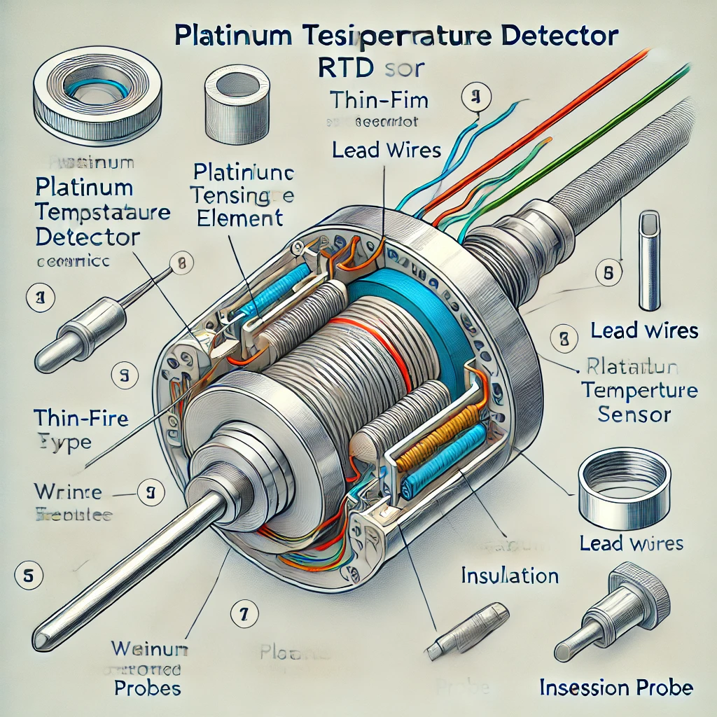 Detailed Structural Design of Platinum Resistance Temperature Sensors ...