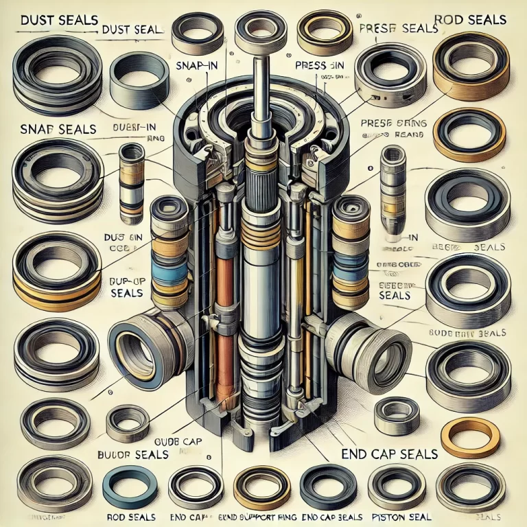 Types Of Sealing Rings And Their Applications In Hydraulic Cylinders Types Of Sealing Rings And Their Applications In Hydraulic Cylinders