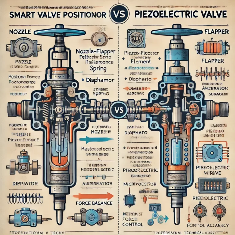 Piezoelectric vs. Nozzle-Flapper Smart Valve Positioners: Principles ...