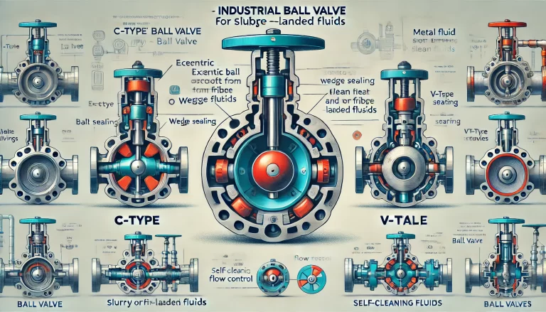 Comparison of C-Type, O-Type, and V-Type Ball Valves: Structure ...