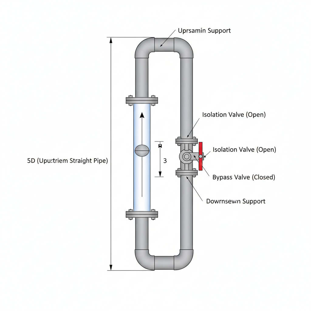 Rotor Flowmeter Installation Technical Specifications - Just Measure it