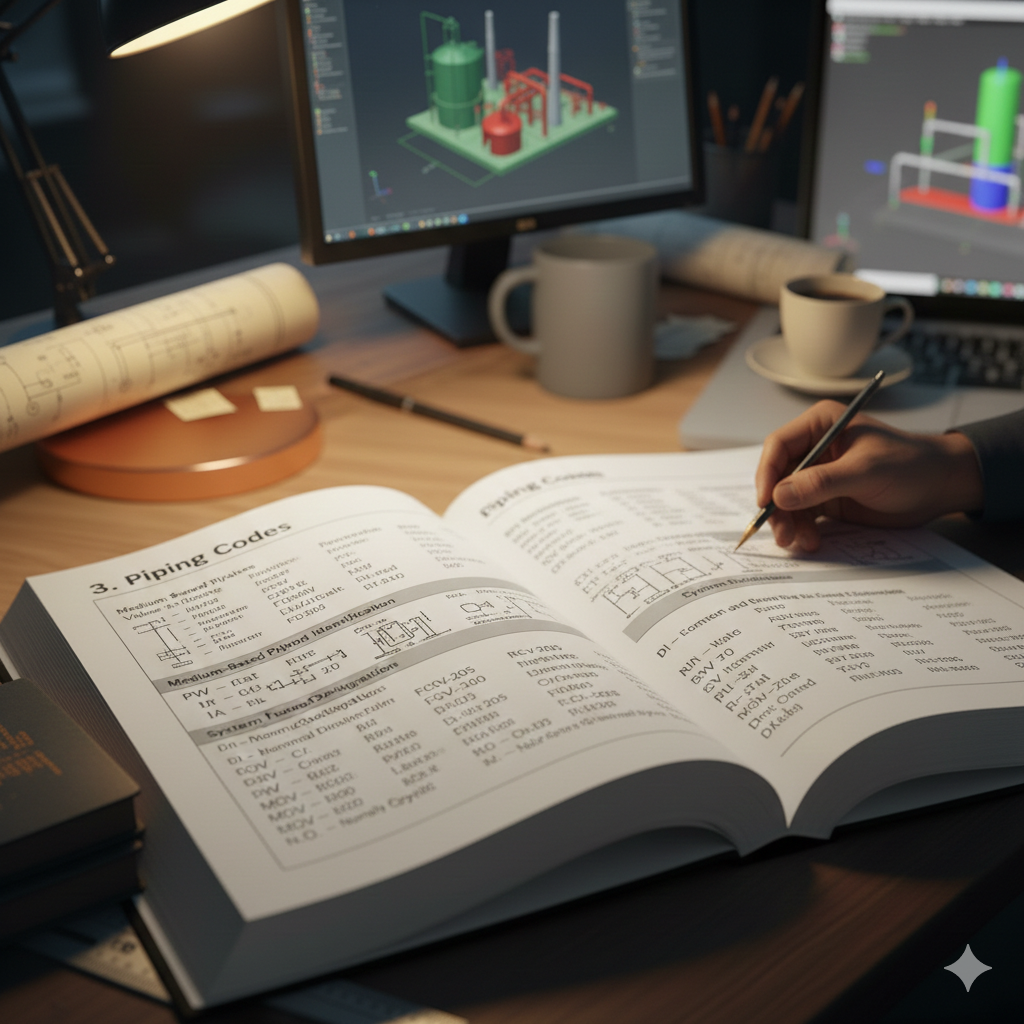 Coding Onto Ribbed Pipe Understanding Valve and Piping Codes in Engineering Drawings - Just ...