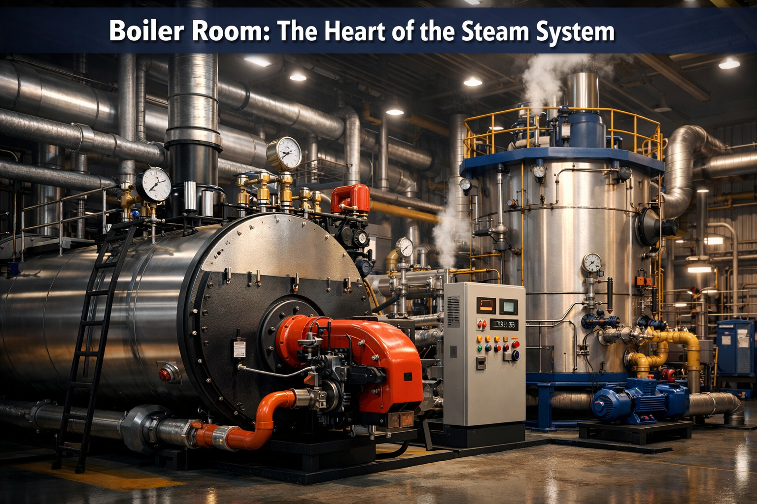 How Industrial Steam Systems Work: From Boiler to Condensate Recovery ...
