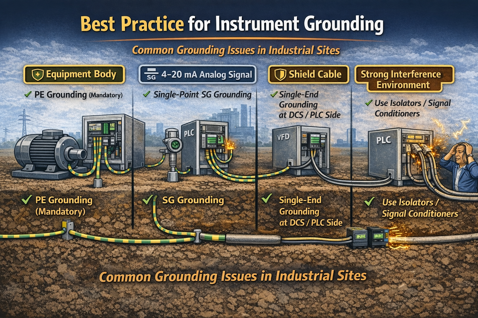 Improper Grounding: Why Signal Drift and Equipment Faults Keep ...