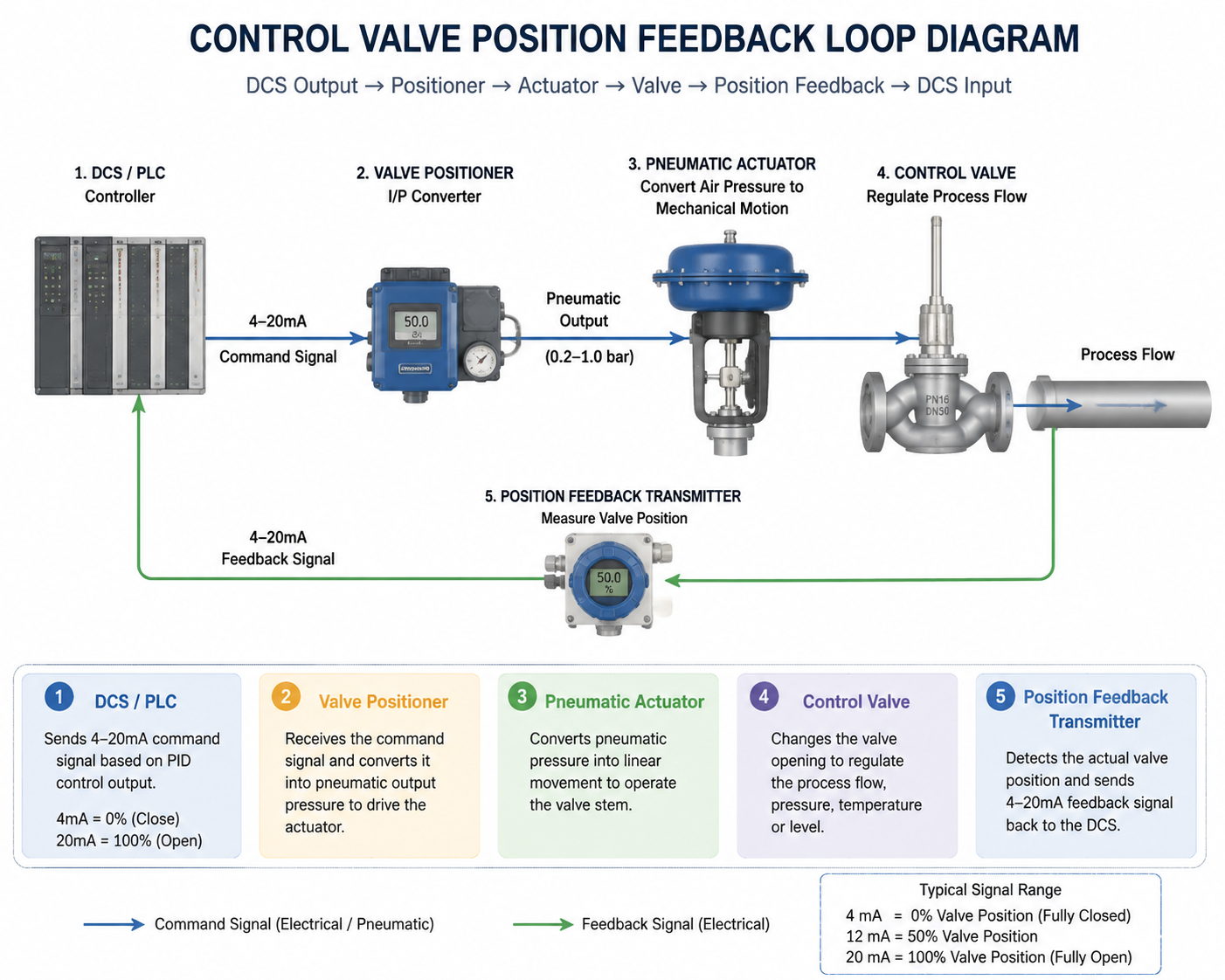 Control Valve Position Feedback Error: Causes, Troubleshooting and ...